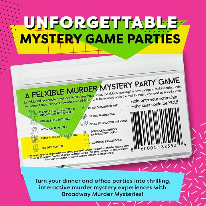 80s Mall Murder Mystery