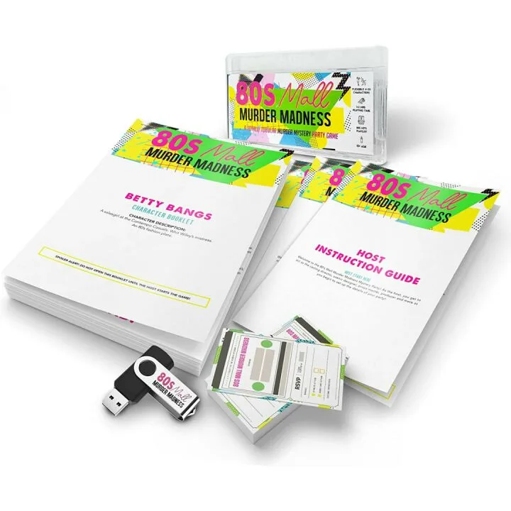 80s Mall Murder Mystery