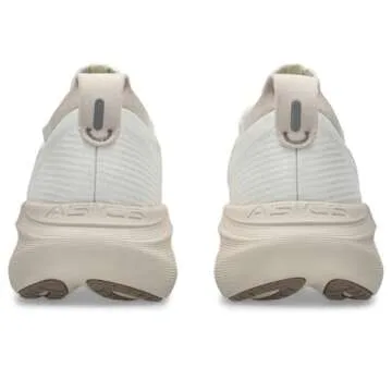 ASICS Women's Gel-Nimbus 27 Running Shoes, 9, Cream/Mineral Beige