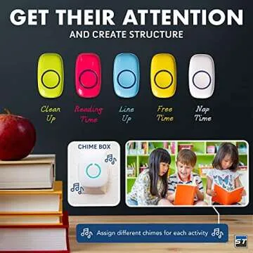 Zingers Attention Bell for Classroom Management