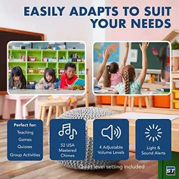 Zingers Attention Bell for Classroom Management