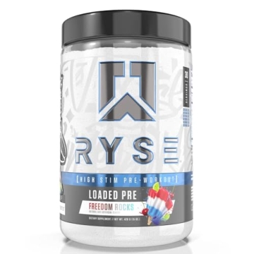 RYSE Loaded Pre-Workout Powder for Energy and Focus