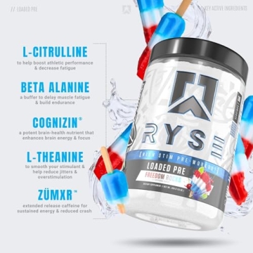 RYSE Loaded Pre-Workout Energy & Focus Booster - 30 Servings