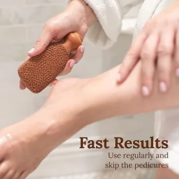 Durable Terracotta Pumice Stone for Smooth Feet