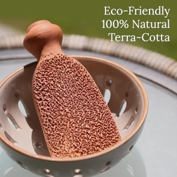 Durable Terracotta Pumice Stone for Smooth Feet