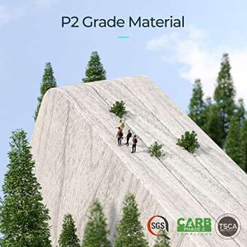 Stylish LINSY HOME 5-Shelf Bookcase for Home Decor