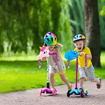 Unicorn Scooter Accessory for Kids | Streamers & Fun