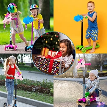 Unicorn Scooter Accessory for Kids | Streamers & Fun