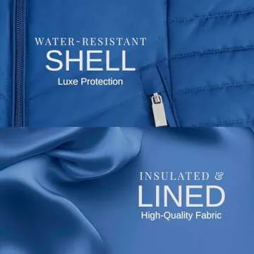 Stylish Women's Puffer Jacket with Removable Hood