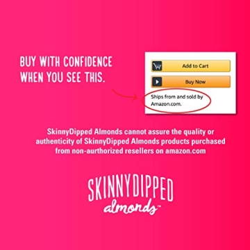 SkinnyDipped Raspberry Dark Chocolate Covered Almonds
