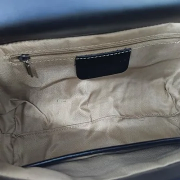 Stylish KENOFAR Leather Tote Bag for Women in Black