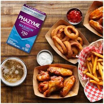 Phazyme Maximum Strength Gas and Bloating Relief, 250 mg Simethicone, 36 Fast Gels(Pack of 1)