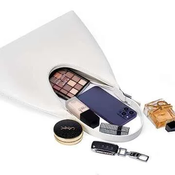 MELOLILA Small Hobo Bags for Women Crescent Bag Medium Shoulder Bag Trendy Purse for Women 2024 Half Moon Bag