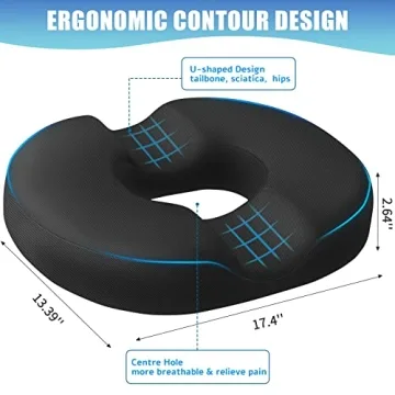 BlissTrends Donut Pillow Cushion for Pain Relief & Comfort