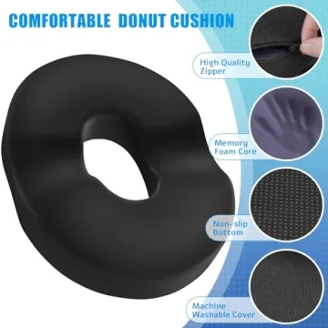 BlissTrends Donut Pillow Cushion for Pain Relief & Comfort