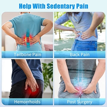 BlissTrends Donut Pillow Cushion for Pain Relief & Comfort