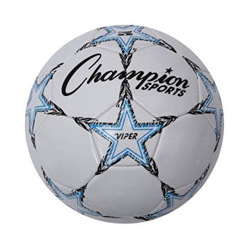 Champion Sports Viper Soccer Ball - Size 5 | Durable & Fun for All Ages
