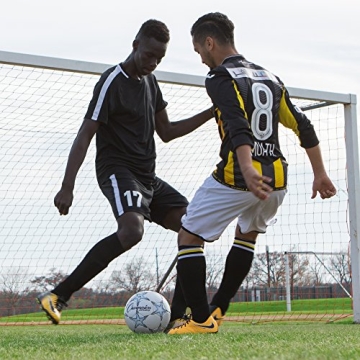 Champion Sports Viper Soccer Ball Size 5 Durable PU Leather