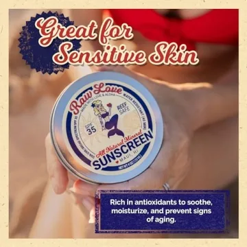 Eco-Friendly Raw Love Reef Safe Sunscreen SPF 35 Travel Size