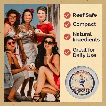 Eco-Friendly Raw Love Reef Safe Sunscreen SPF 35 Travel Size