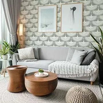 Stylish Tempaper Peel and Stick Wallpaper Design