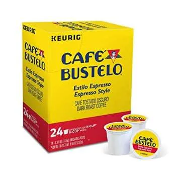 Cafe Bustelo Hazelnut Coffee Pods - Rich, Bold Flavor for All Coffee Lovers