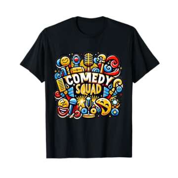 Comedy Squad | Comedy Gear for Comedian Humor | Stand Up T-Shirt