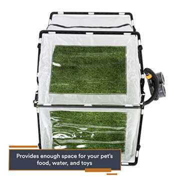 MIRA Safety FirstBreed Collapsible CBRN Animal Ark Dog Gas Mask | Military-Grade Enclosure and Protection for Dogs & Cats (Standard Kit (No MB-90 PAPR or Filters))