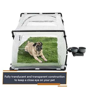 MIRA Safety FirstBreed Collapsible CBRN Animal Ark Dog Gas Mask | Military-Grade Enclosure and Protection for Dogs & Cats (Standard Kit (No MB-90 PAPR or Filters))