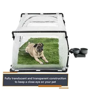 MIRA Safety FirstBreed Collapsible CBRN Animal Ark Dog Gas Mask | Military-Grade Enclosure and Protection for Dogs & Cats (Standard Kit (No MB-90 PAPR or Filters))