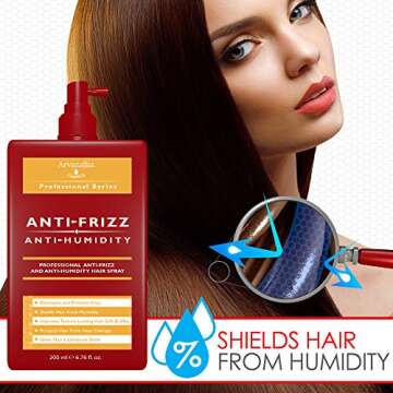 Arvazallia Antifrizz Hair Spray for All Hair Types