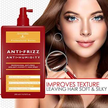 Arvazallia Antifrizz Hair Spray for All Hair Types
