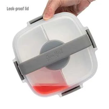Goodful Stackable Lunch Box Container - Leak-Proof & Versatile