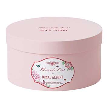 Miranda Kerr For Royal Albert Friendship 3-Piece Set (Teacup, Saucer & Plate 8")