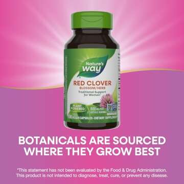 Nature's Way Red Clover Blossom for Women's Health Support