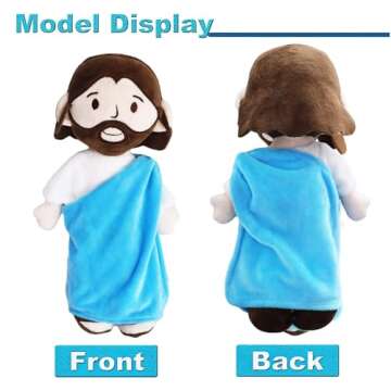Yelakey Jesus Plush Doll Guardian Angel Plush Toy for Kids