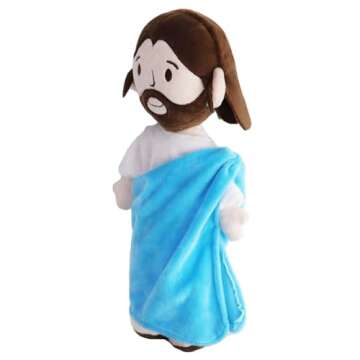 Yelakey Jesus Plush Doll Guardian Angel Plush Toy for Kids