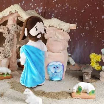 Yelakey Jesus Plush Doll Guardian Angel Plush Toy for Kids