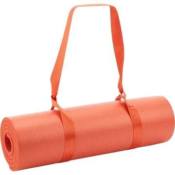 Amazon Basics Yoga Mat Set - 6 Pieces for Comfort