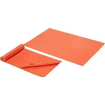 Amazon Basics Yoga Mat Set - 6 Pieces for Comfort