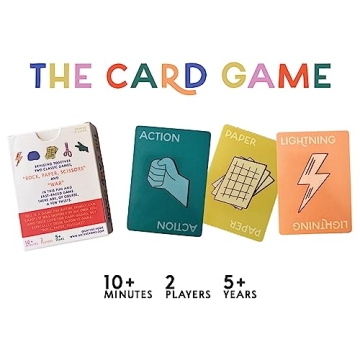 Rock Paper Scissors Card Game for Fun and Portable Play