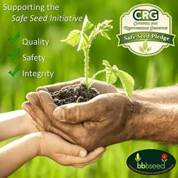 Monarch Butterfly Rescue Wildflower Seed Packet - 1oz, Open-Pollinated Wildflower, No Fillers, Annua...