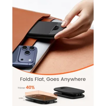 Lamicall Ultra-Thin Cell Phone Stand - Adjustable & Portable