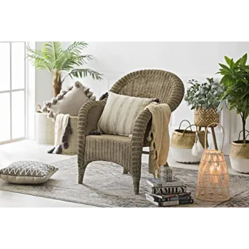 Stylish Creative Co-Op Cotton Woven Pillow for Home