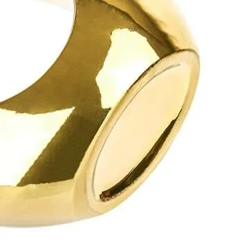 Samawi Gold Vase Set of 2 Gold Ceramic Vase Gold Decor Flower Vase Gold Vases for Decor Gold vases for centerpieces Gold Accent Decor Gold Table Decor Living Room Decor Modern Vases for Home Decor