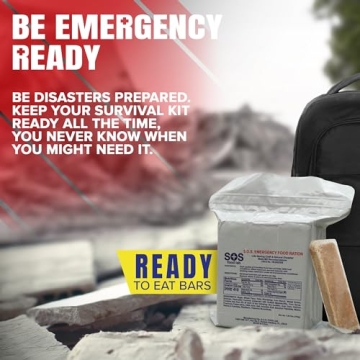 Quality Emergency Food Bars for Survival Needs at SOS Foods