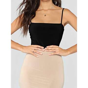 Elegant MANGDIUP Women's Bodysuit for Everyday Comfort