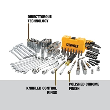 DEWALT 142-Piece Mechanics Tools Kit for Professionals