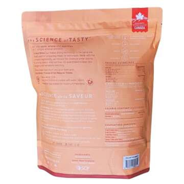 Nutri Bites - 18.3 OZ Value Pack - Freeze Dried Wild Caught Salmon Pets Treats, Rich in Protein and ...