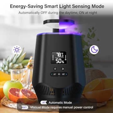 Indoor Fruit Fly Trap - Fooxem 2-in-1 Bug Zapper